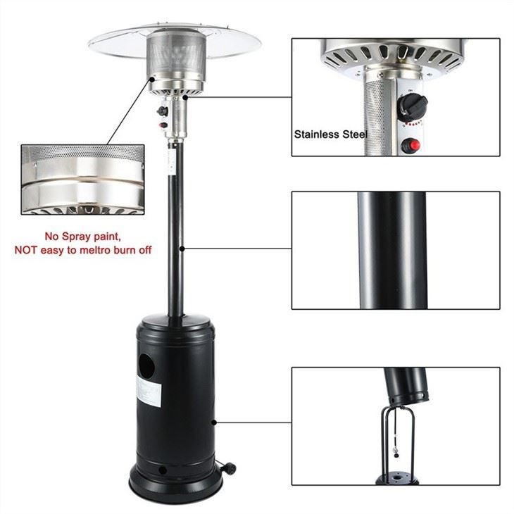 Mushroom Outdoor Patio Propane Gas Heater