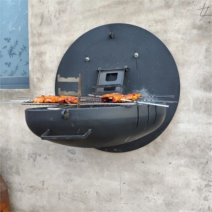 Fold Wall Installation Grill