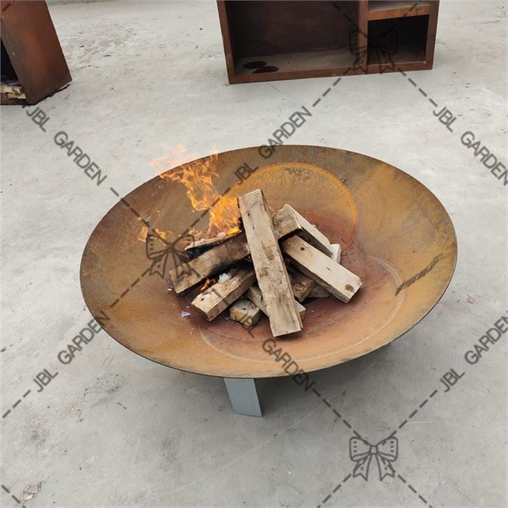 Rusty Fire Bowl