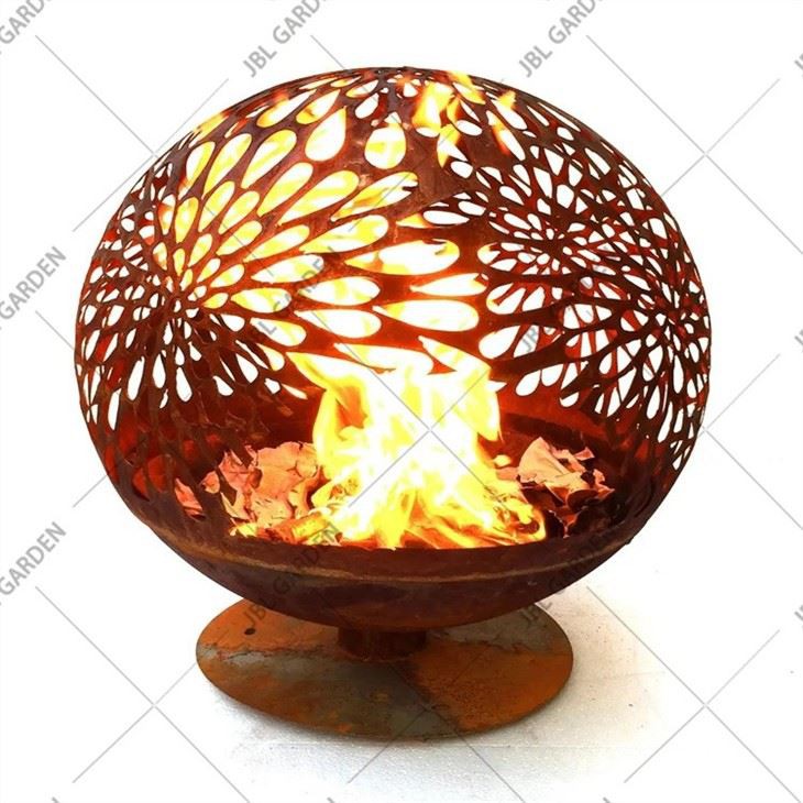 Animal Art Cutting Fire Sphere