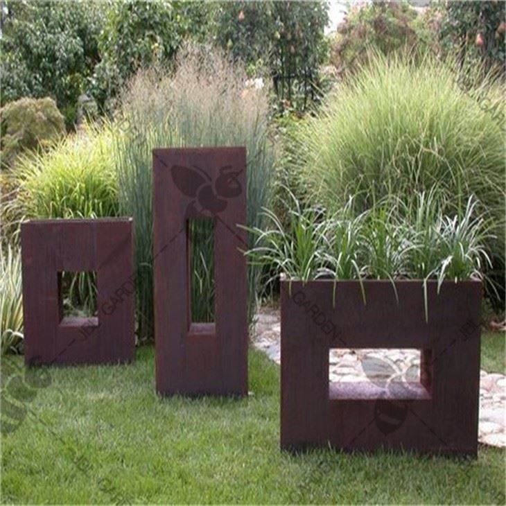 Corten Steel Planters Large