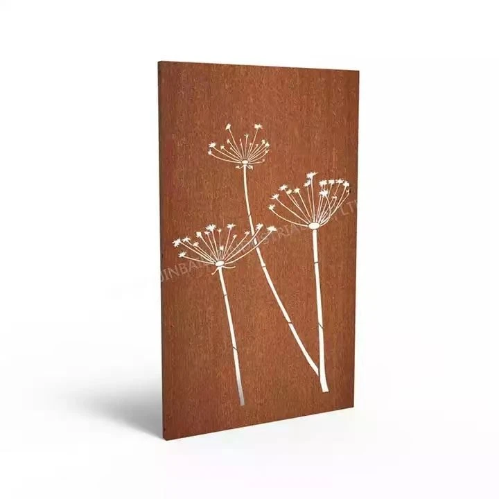 Corten Steeli privaatsuspaneelid