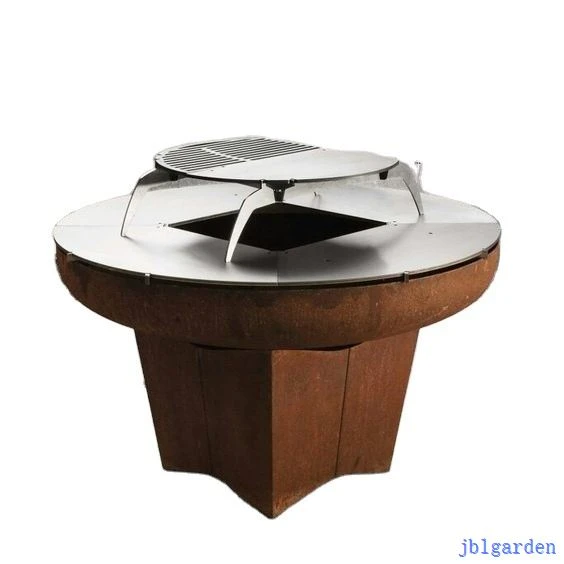 EXCLUSIVE GARDEN GRILLS OUT OF CORTEN STEEL