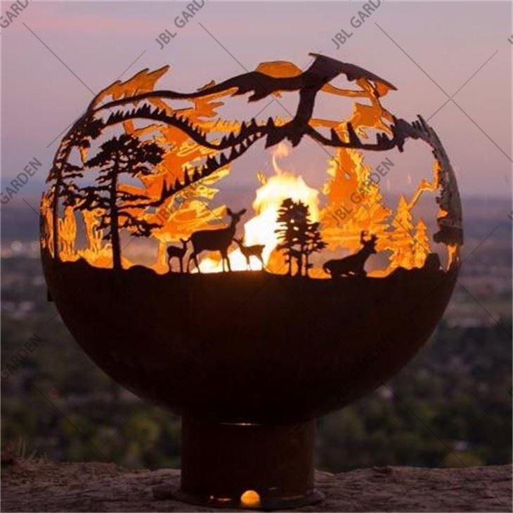 Fire Pit Ball väliskaunistused