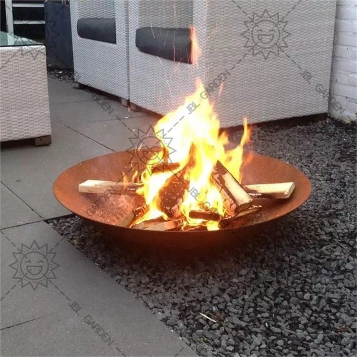 Fire Pit Cover Metal Square