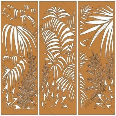 House Decorative Corten Steel Screen
