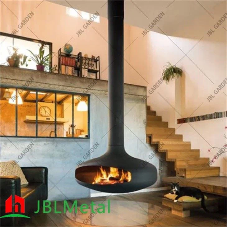Modern Hanging Fireplace