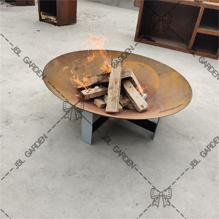 Rusty Fireplace Bowl