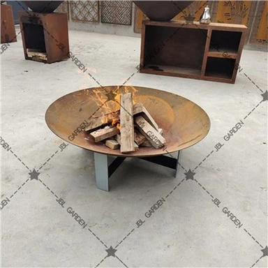 Dekoratiivne Corten Fire Bowl