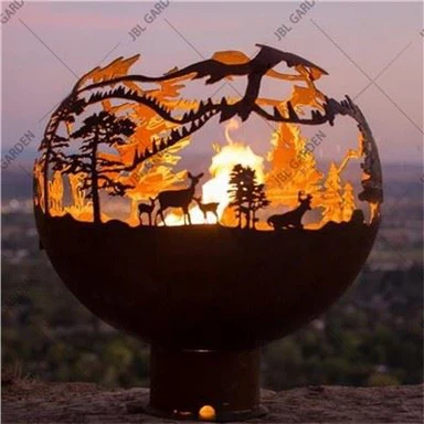 Fire Pit Ball väliskaunistused