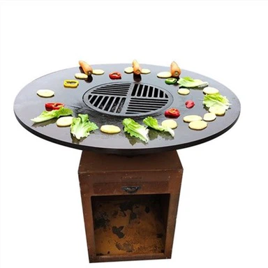 Metallist Corten Steel Bbq Grill