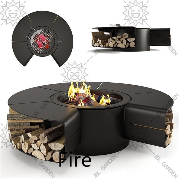 Square Fire Pit Table