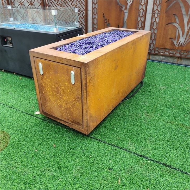 Square Gas Fire Pits