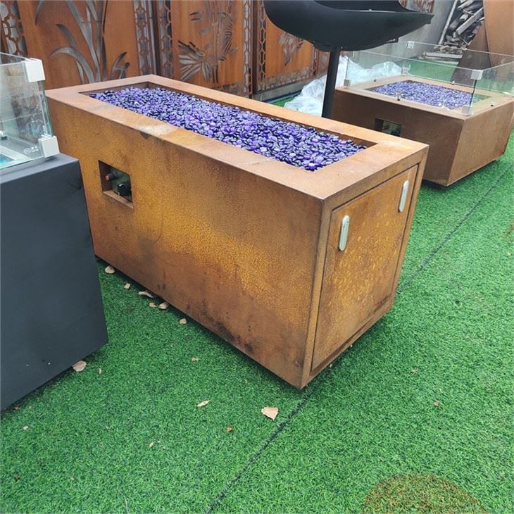 Square Gas Fire Pits