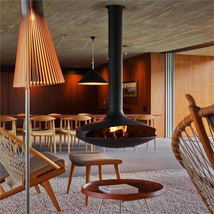 Suspend Fireplace