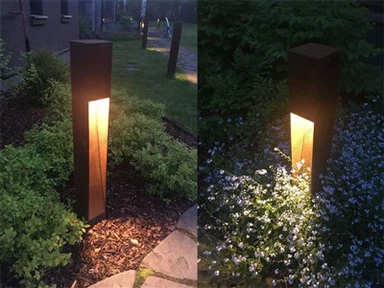 Välise istumisnurgad Pollarvalgustid