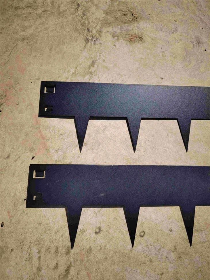 Corten Black Flexible Garden Edge