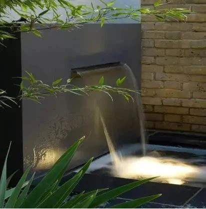 Corten Steel Freestanding Pond Water Features
