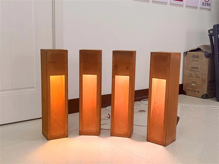 Metal Bollard Light