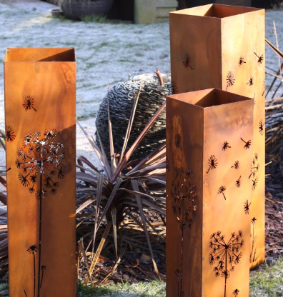 Metallist teraspollar valguskast