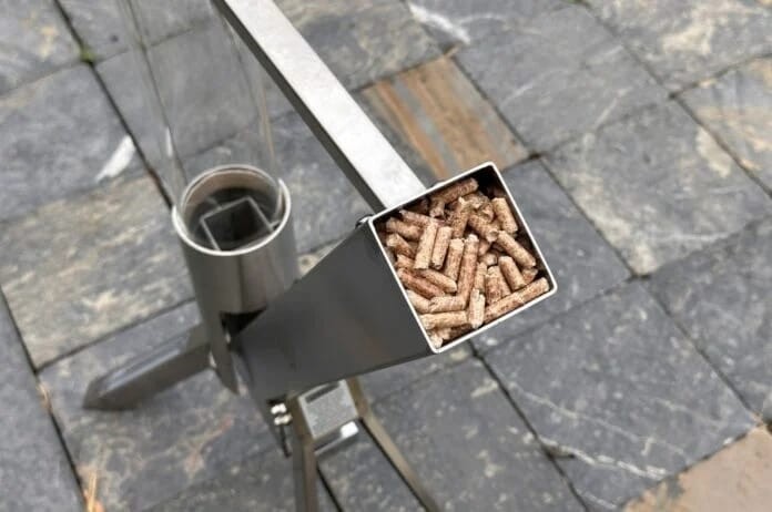 Patio Pellet Rocket Stove