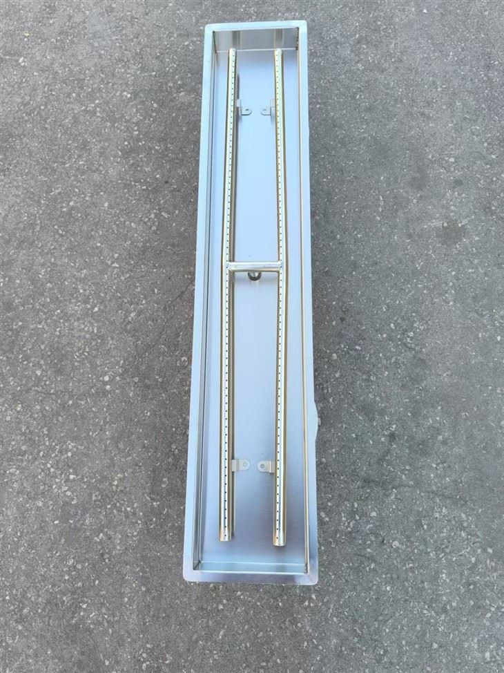 Rectangle Drop in Propane Fire Pit Burner System Kit