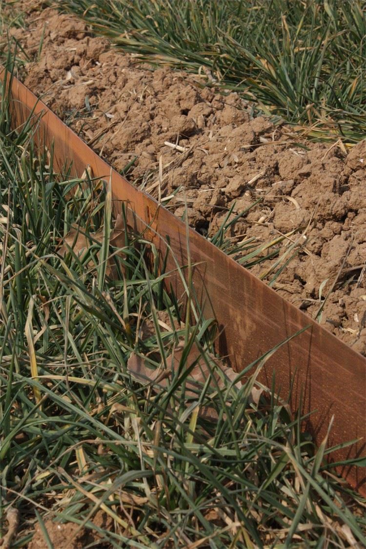 Rustic Corten Steel Garden Landscaping Edging With Weathered Finish suppliers