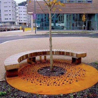 Vastupidav Corteni terasest puurest