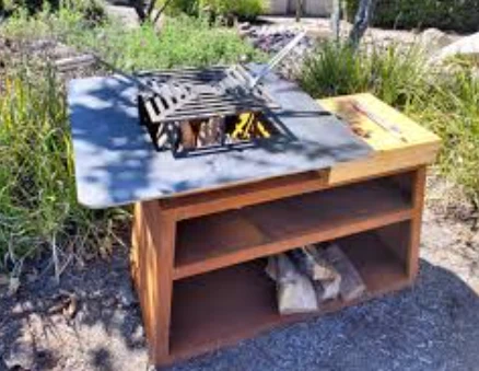 Steel Grill Firepits