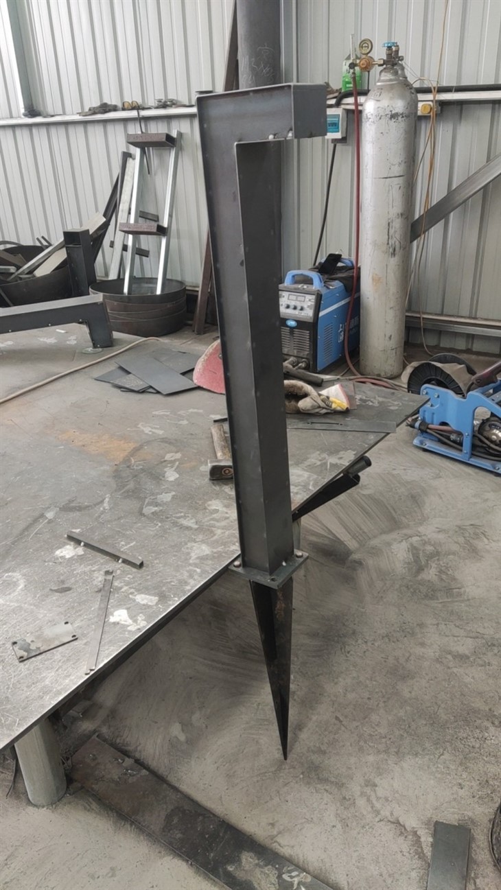 Weathering Steel Corten Steel Courtyard Lights high quality