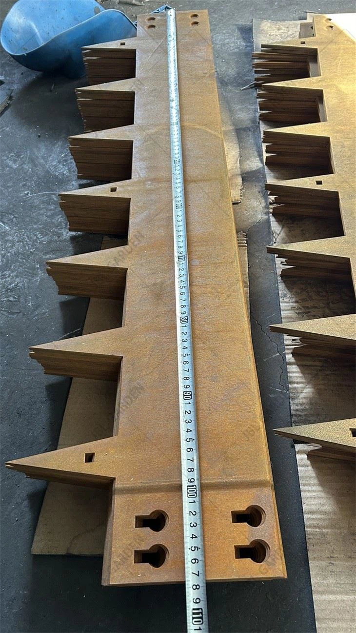 Weathering Steel Landscape Edging